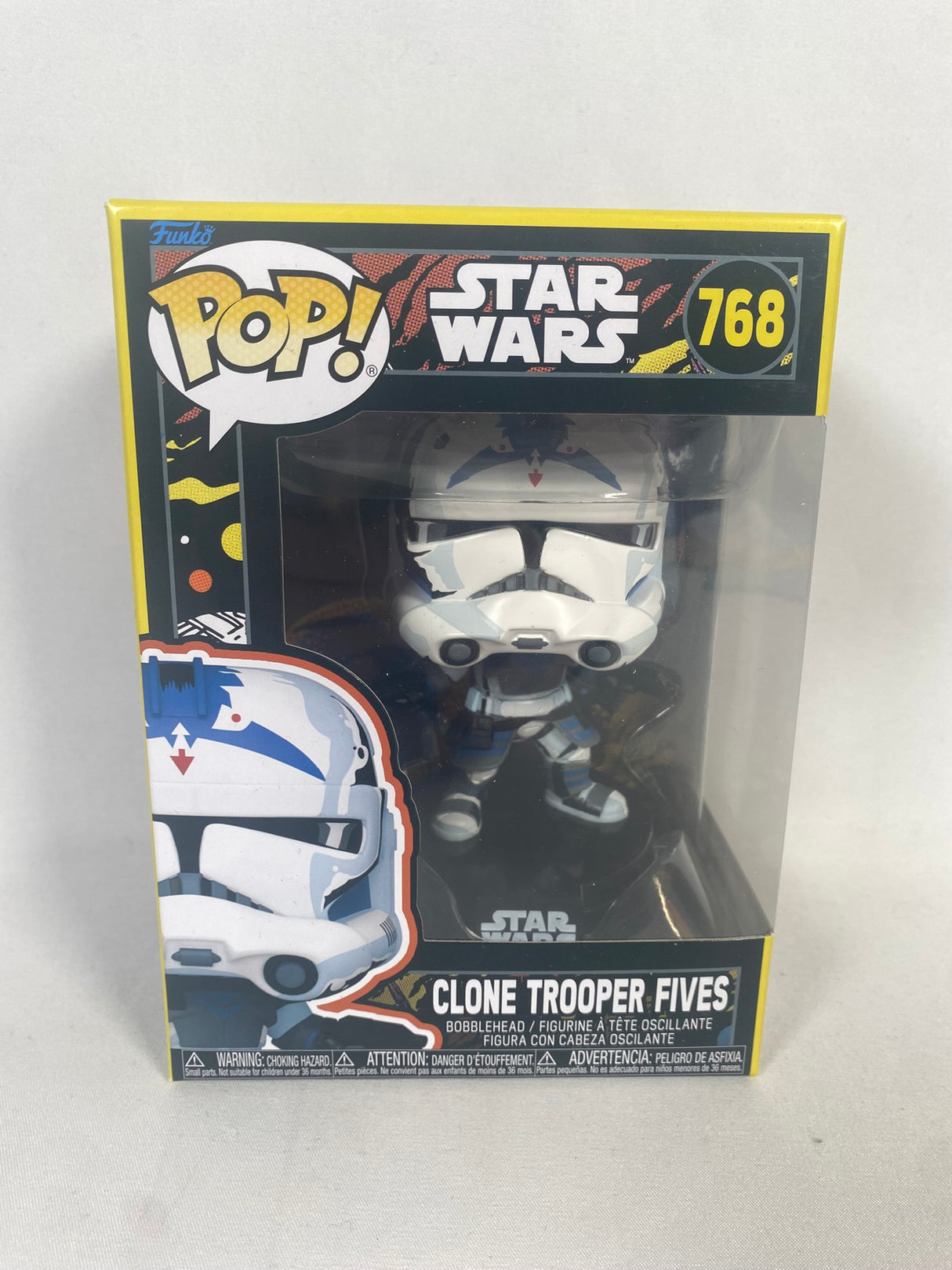 Star Wars Clone Trooper Fives #768 Funko Pop! Vinyl Figure #768