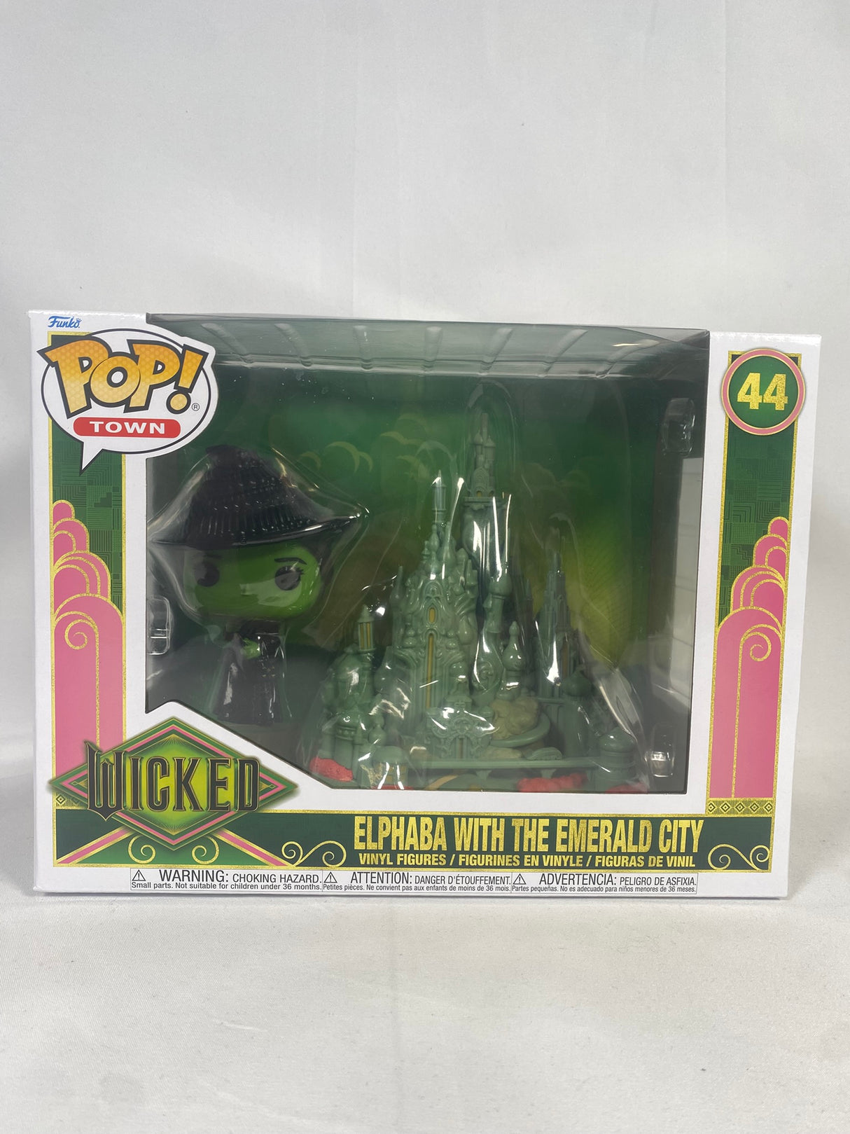 Wicked Elphaba With The Emerald City Funko Pop! Town Vinyl Figure #44