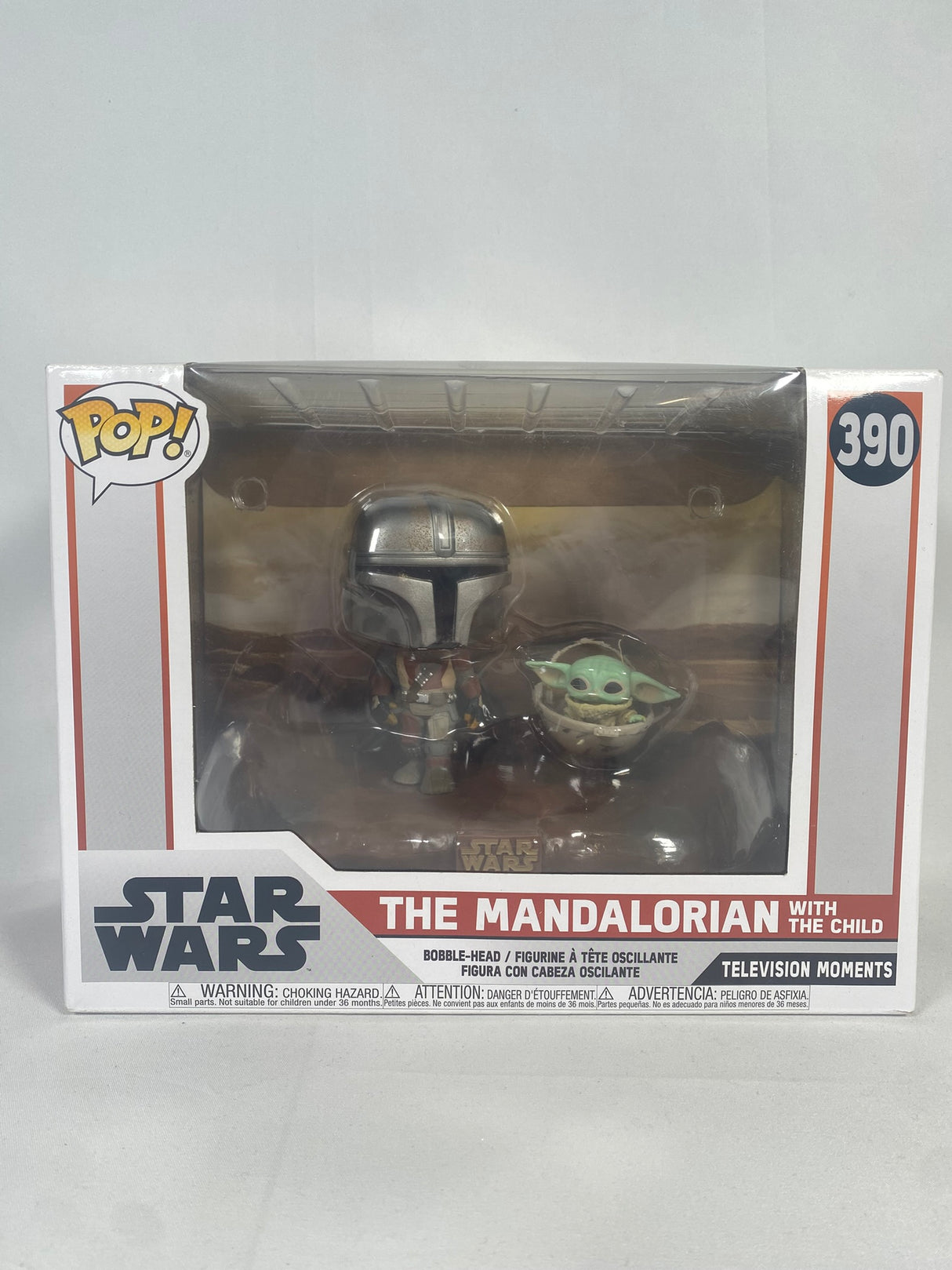 The Mandalorian With The Child Funko Pop! Vinyl Figure #390