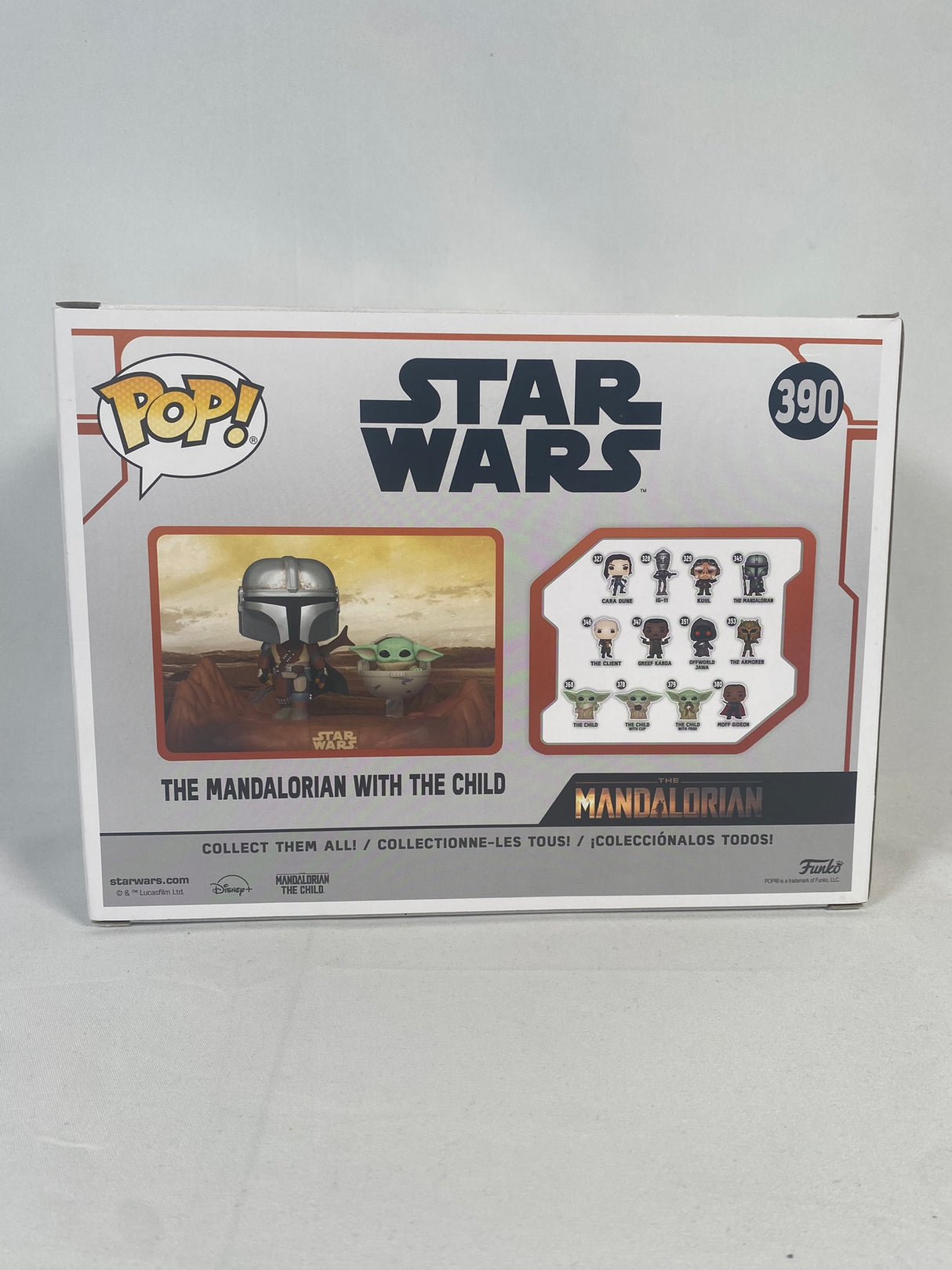 The Mandalorian With The Child Funko Pop! Vinyl Figure #390