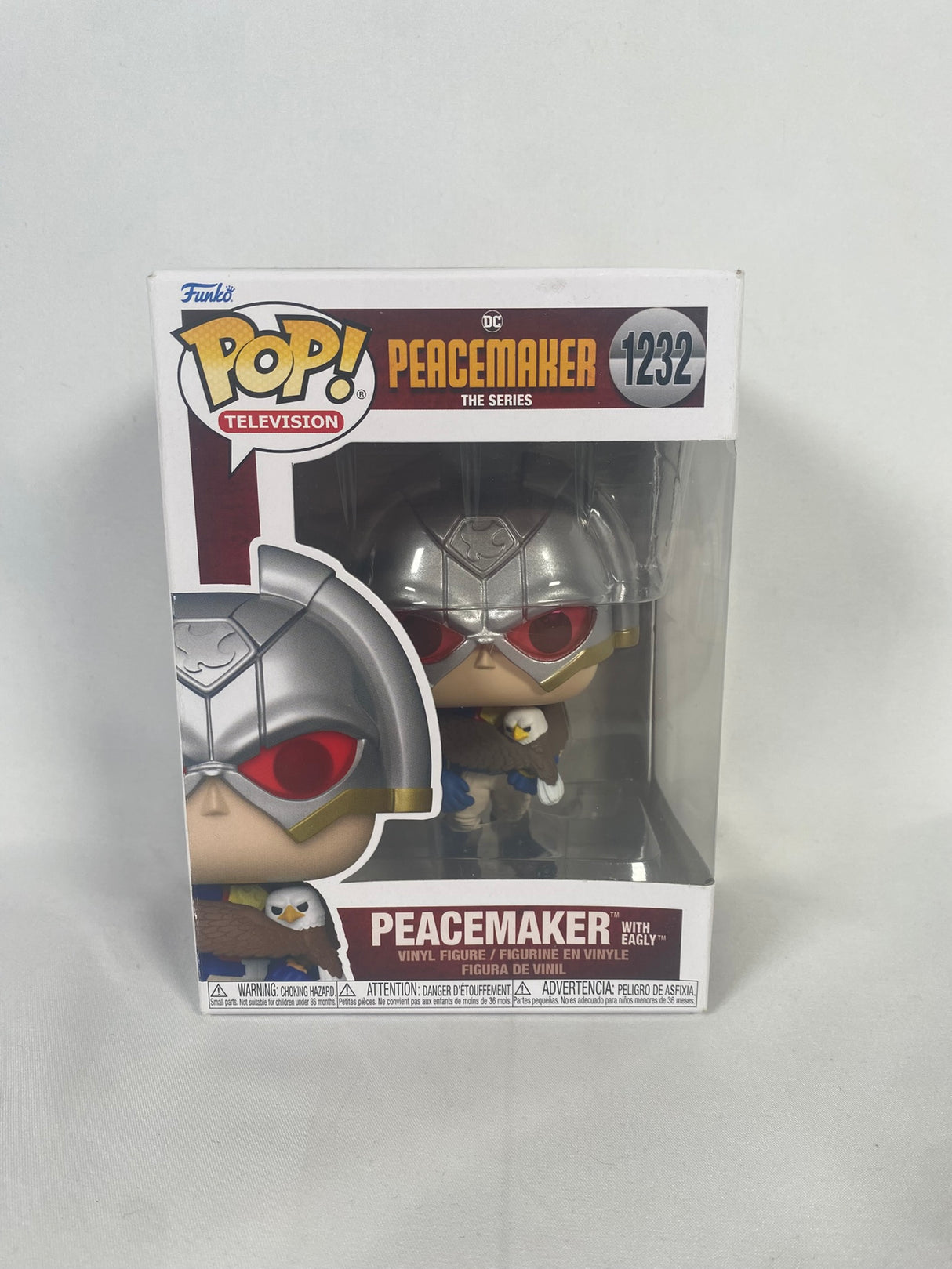DC Peacemaker With Eagly Funko Pop! Vinyl Figure #1232