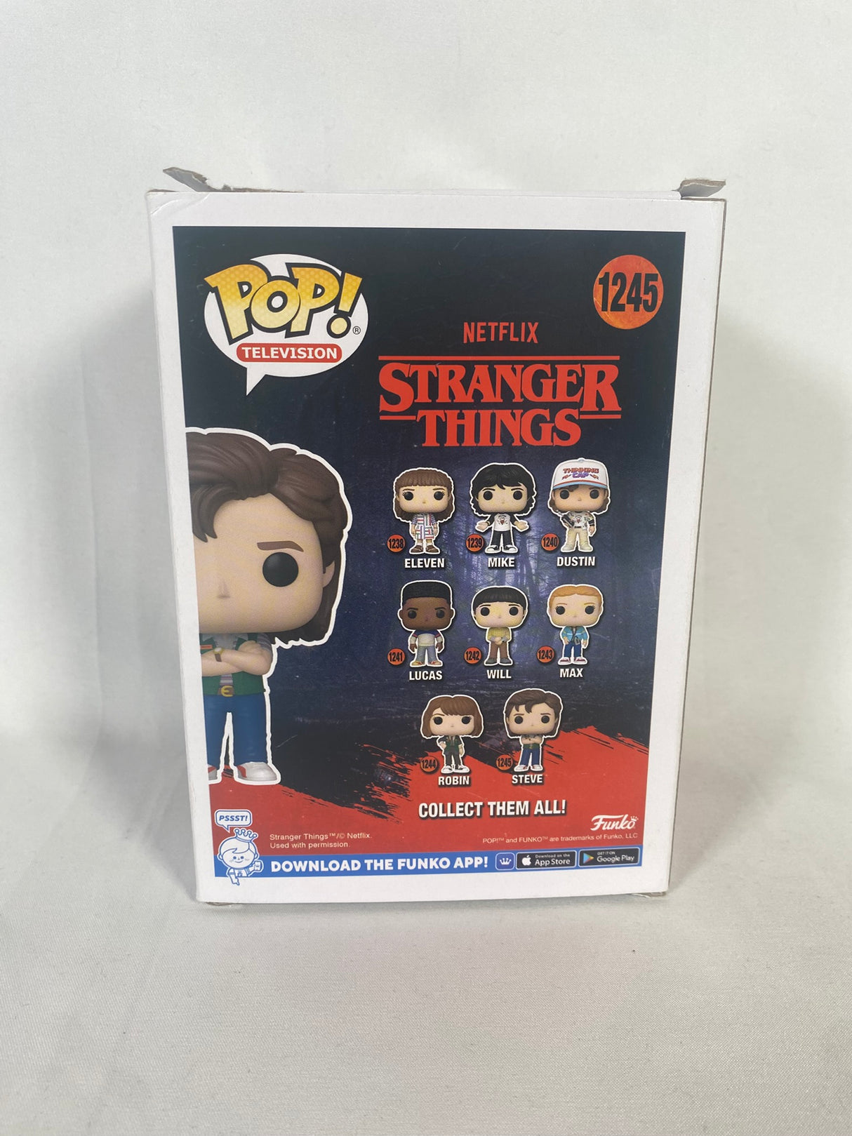 Stranger Things Steve Funko Pop! Vinyl Figure #1245