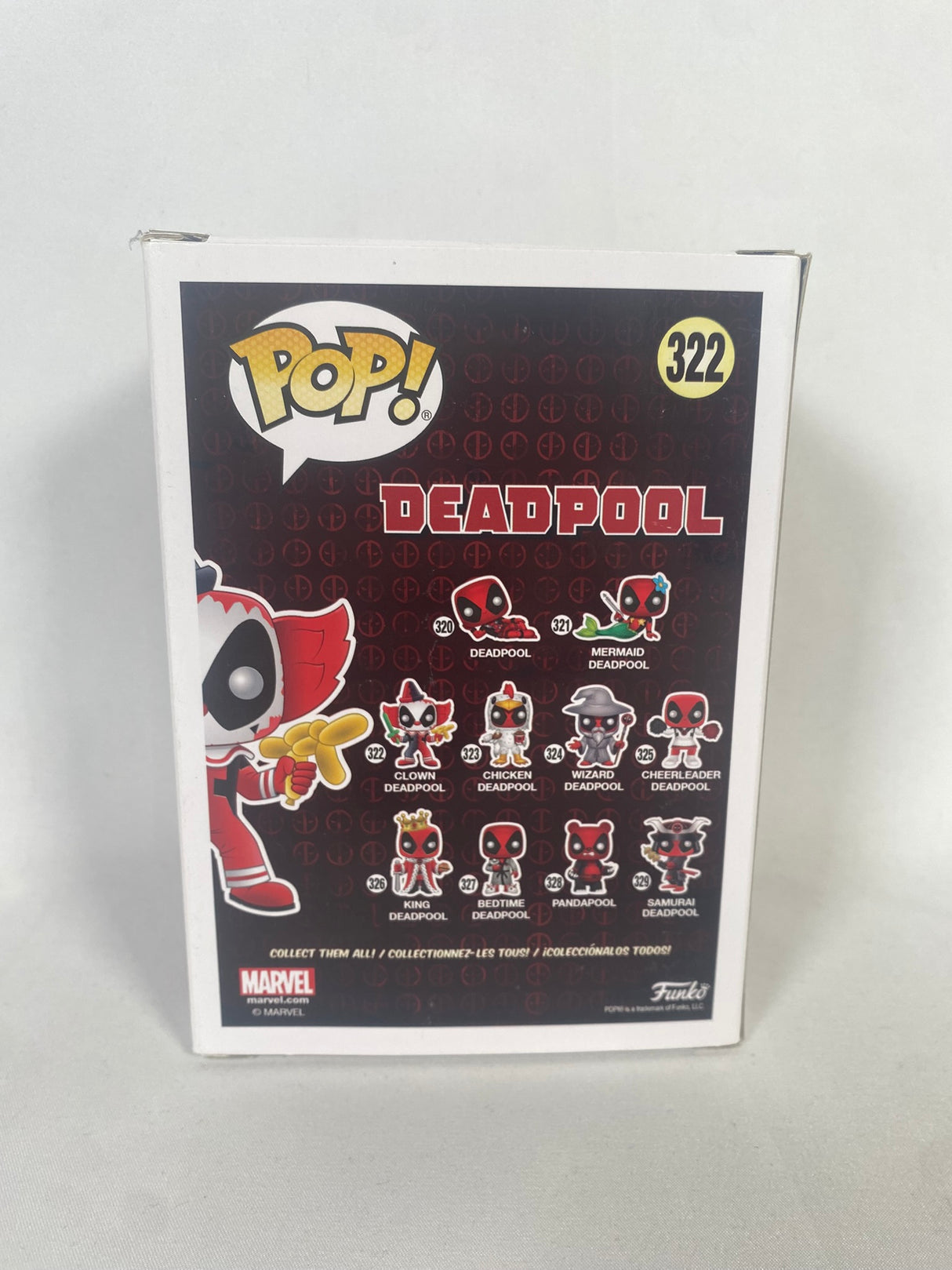 Clown Deadpool Funko Pop! Vinyl Figure #322