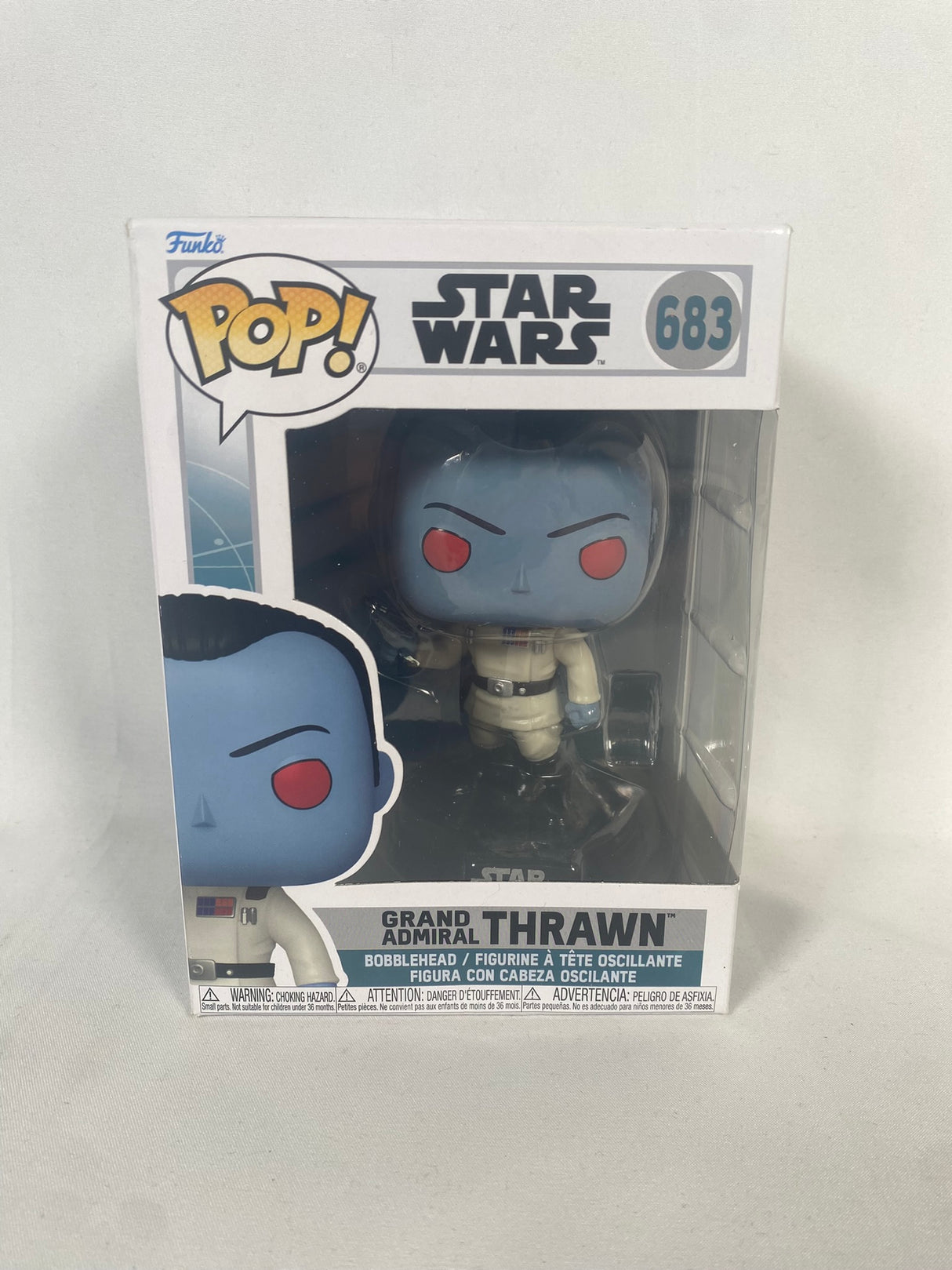 Star Wars Grand Admiral Thrawn Funko Pop! Vinyl Figure #683