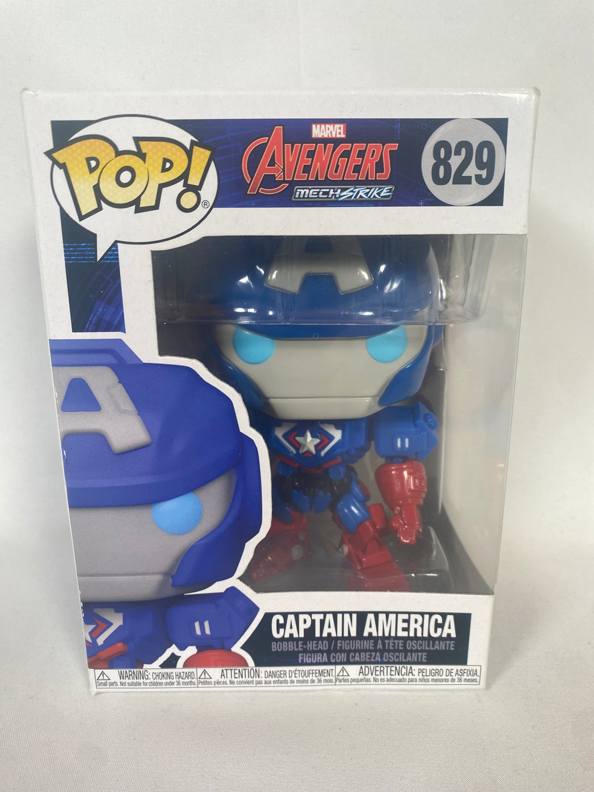 Marvel Avengers Mechstrike Captain America Funko Pop! Vinyl Figure #829