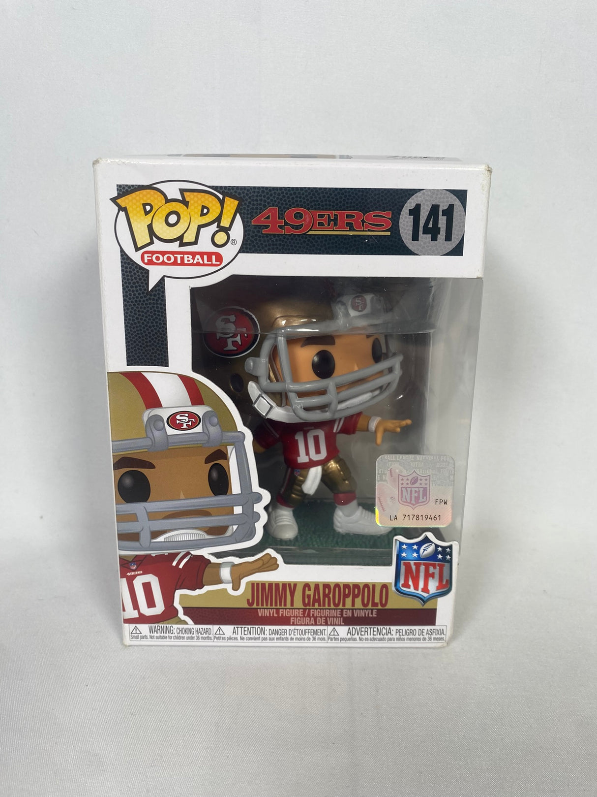 49ERS Jimmy Garoppolo Funko Pop! Vinyl Figure #141