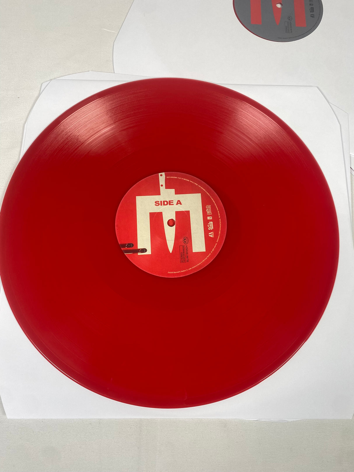 Eminem Music to be Murdered By Side B Deluxe Edition Red Coloured Vinyl Record 4x LP