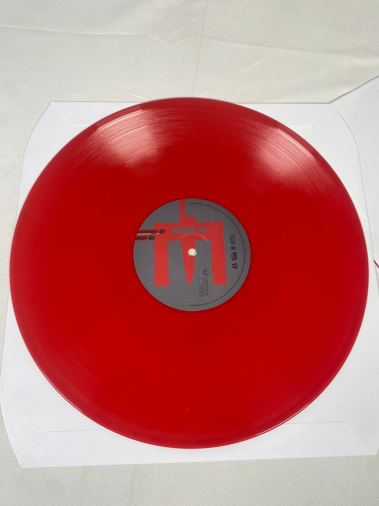 Eminem Music to be Murdered By Side B Deluxe Edition Red Coloured Vinyl Record 4x LP