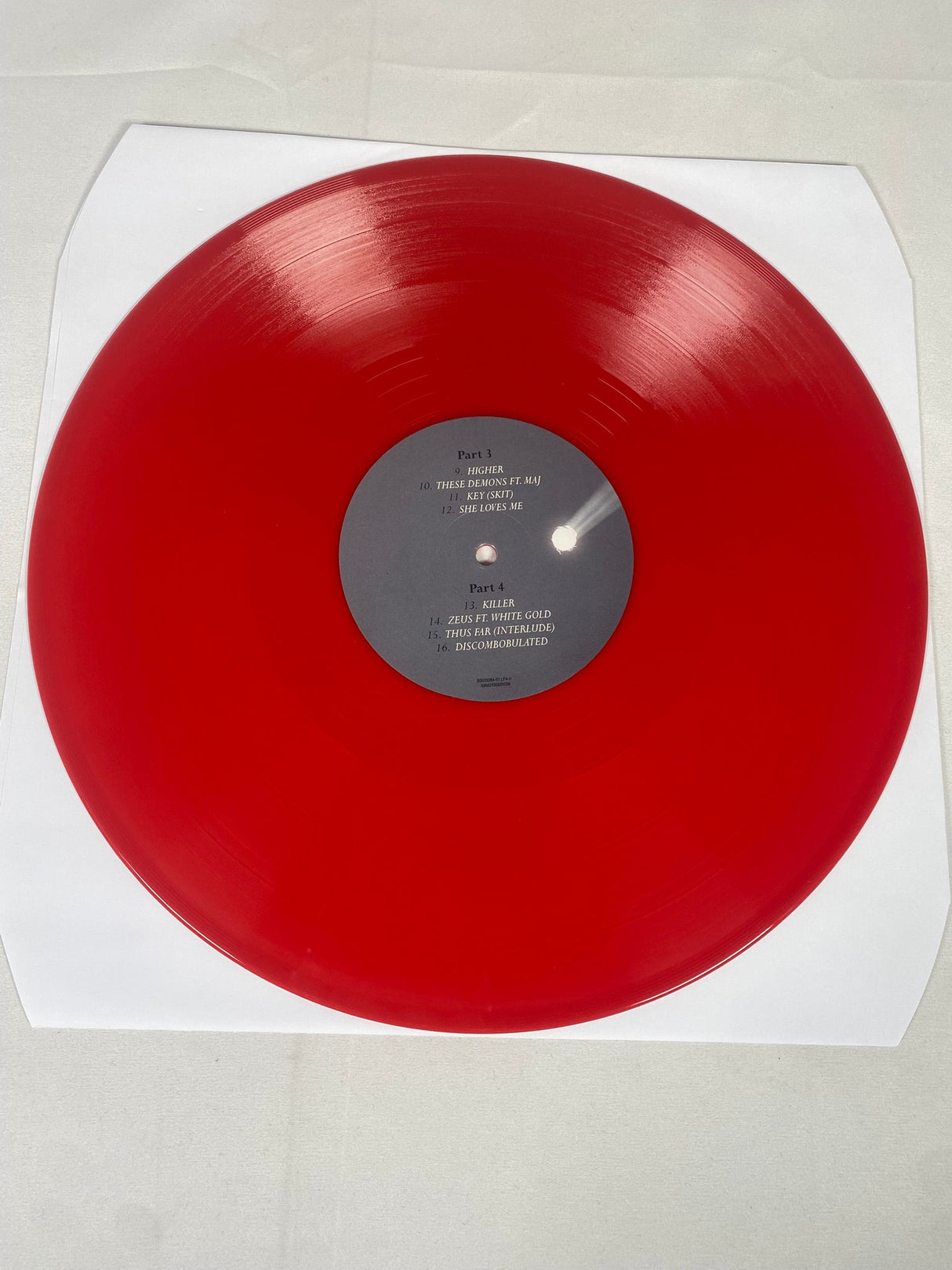 Eminem Music to be Murdered By Side B Deluxe Edition Red Coloured Vinyl Record 4x LP