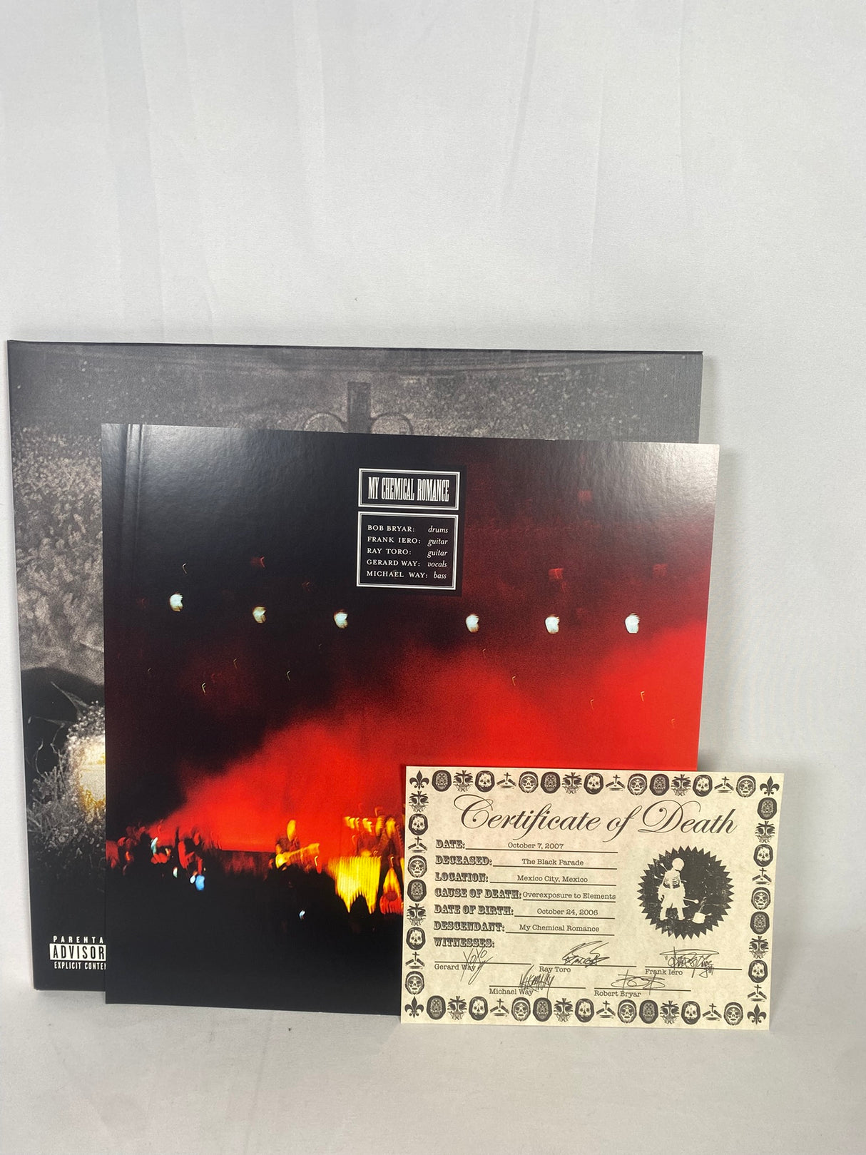 My Chemical Romance The Black Parade is Dead Vinyl Record