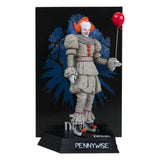 IT Welcome To Derry Movie Maniacs PVC Statue Pennywise Gold Label 16cm
