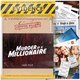 Murder Of A Millionaire Case File Evidence Bag Cryptic Killers