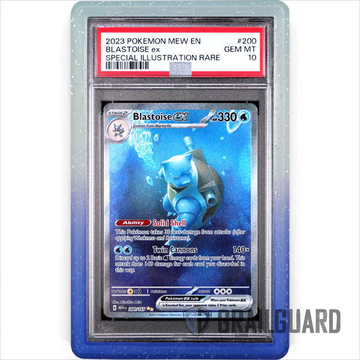 Graded Card Slab Bumper Protector Case - Ocean (PSA)