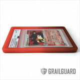 Graded Card Slab Bumper Protector Case - Crimson (PSA)