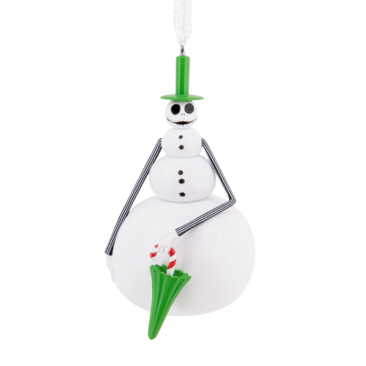The Nightmare Before Christmas Snowman Jack Skellington Hallmark Christmas Tree Decoration Ornament