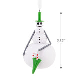 The Nightmare Before Christmas Snowman Jack Skellington Hallmark Christmas Tree Decoration Ornament
