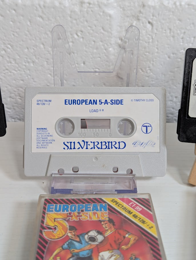 European 5-A-Side, Steve Davis Snooker & 3D Snooker ZX Spectrum Video Game 3-Pack Bundle