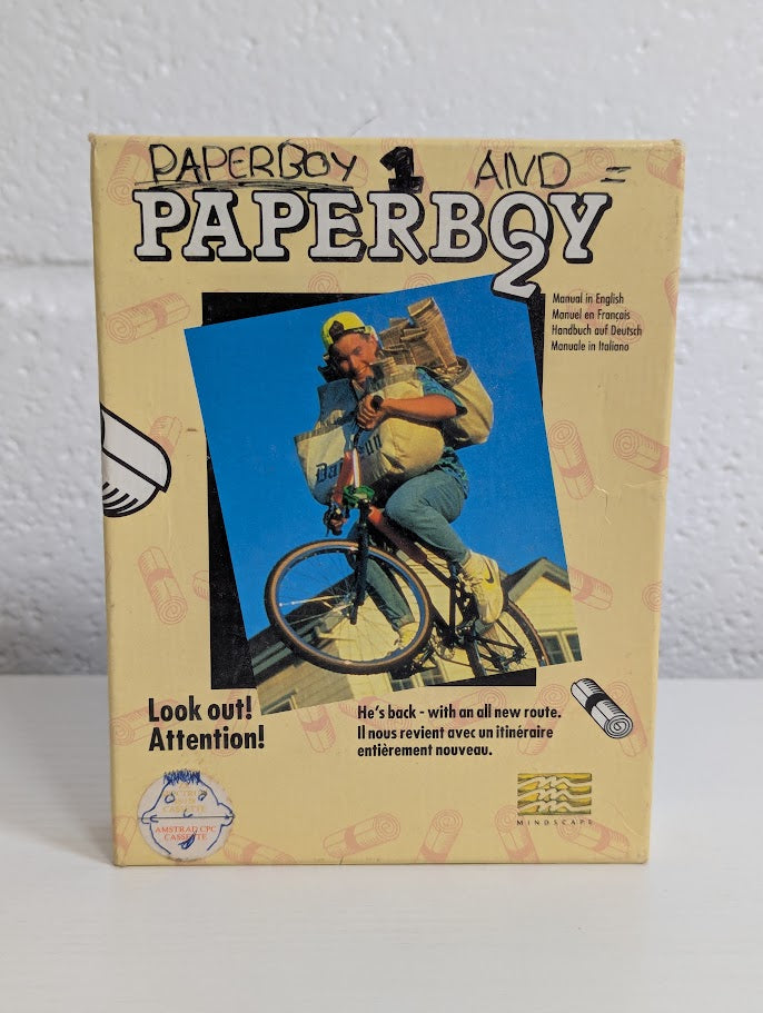Paperboy 2 ZX Spectrum Video Game