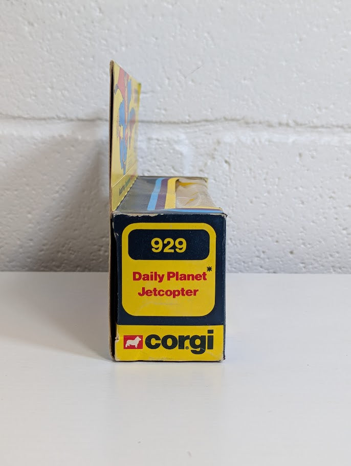 Superman Daily Planet Jetcopter (With Missiles) 1979 Corgi Die Cast Model Vehicle