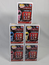 Power Rangers Red, Black, Blue, Pink & Yellow Ranger Funko Pop! Vinyl Figure 5-Pack
