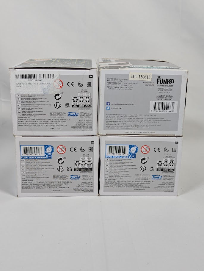 The Matrix Neo, Trinity, Morpheus & Agent Smith Funko Pop! Vinyl Figure 4-Pack