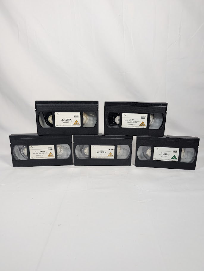 X-Men Classic X VHS Tape Set of 5