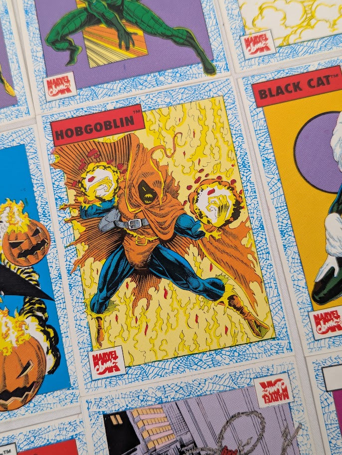 Marvel Comics Exploits of Spider-Man 1992 Issues 1 - 32 and 12 Rare Trading Cards