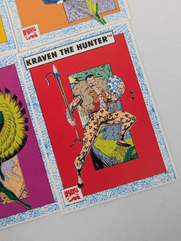 Marvel Comics Exploits of Spider-Man 1992 Issues 1 - 32 and 12 Rare Trading Cards