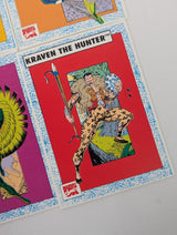 Marvel Comics Exploits of Spider-Man 1992 Issues 1 - 32 and 12 Rare Trading Cards