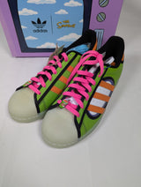 The Simpsons Kwik-e-Mart Squishy Adidas Superstar Trainers UK Size 9