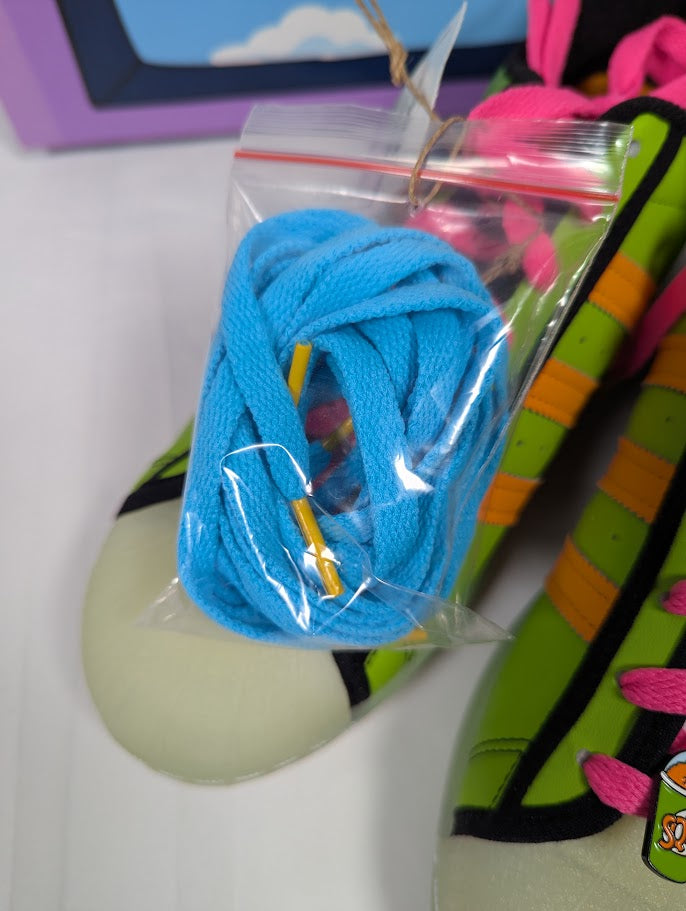 The Simpsons Kwik-e-Mart Squishy Adidas Superstar Trainers UK Size 9