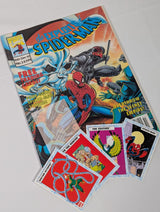 Marvel Comics Exploits of Spider-Man 1992 Issues 1 - 32 and 12 Rare Trading Cards