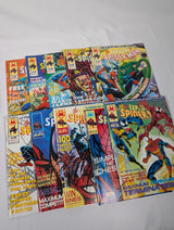 Marvel Comics Exploits of Spider-Man 1992 Issues 1 - 32 and 12 Rare Trading Cards