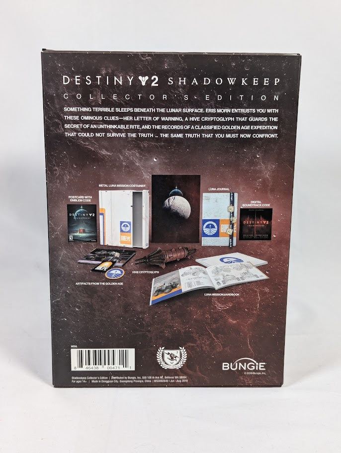Destiny 2 Shadowkeep Collectors Edition PS4 (Complete)