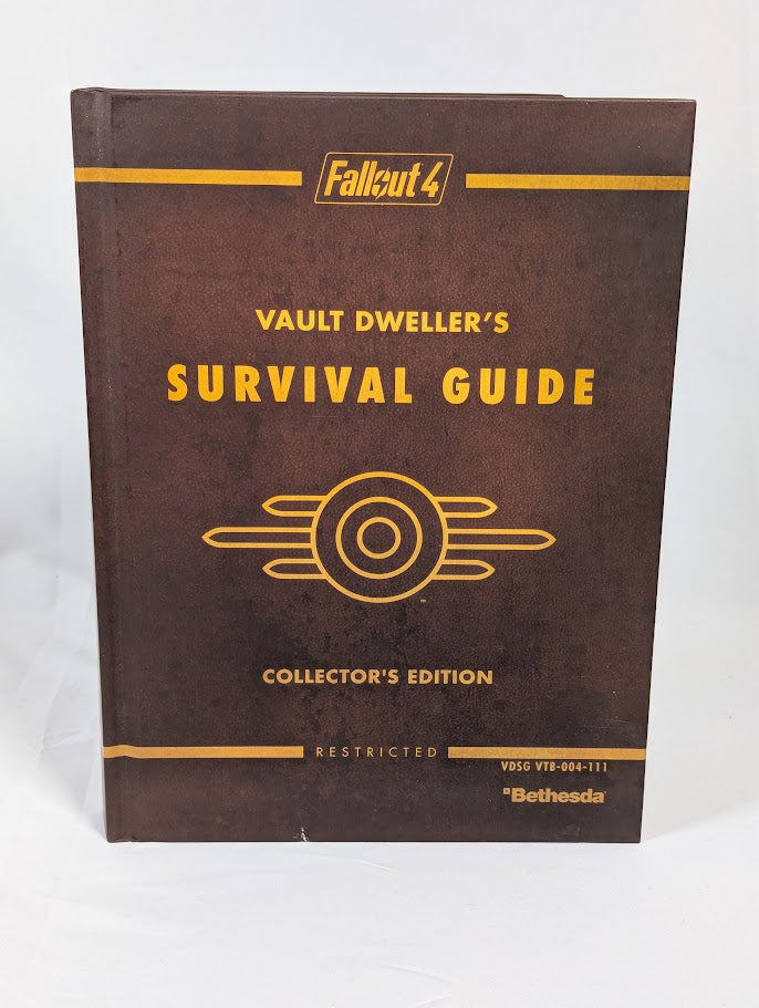 Fallout 4 Vault Dwellers Survival Guide Collector's Edition Book