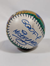 Walt Disney World Mickey Mouse & Friends Autographed Fotoball Softball