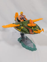 Masters of the Universe Origins 2020 Wind Raider & He-Man Action Figure (No Box)