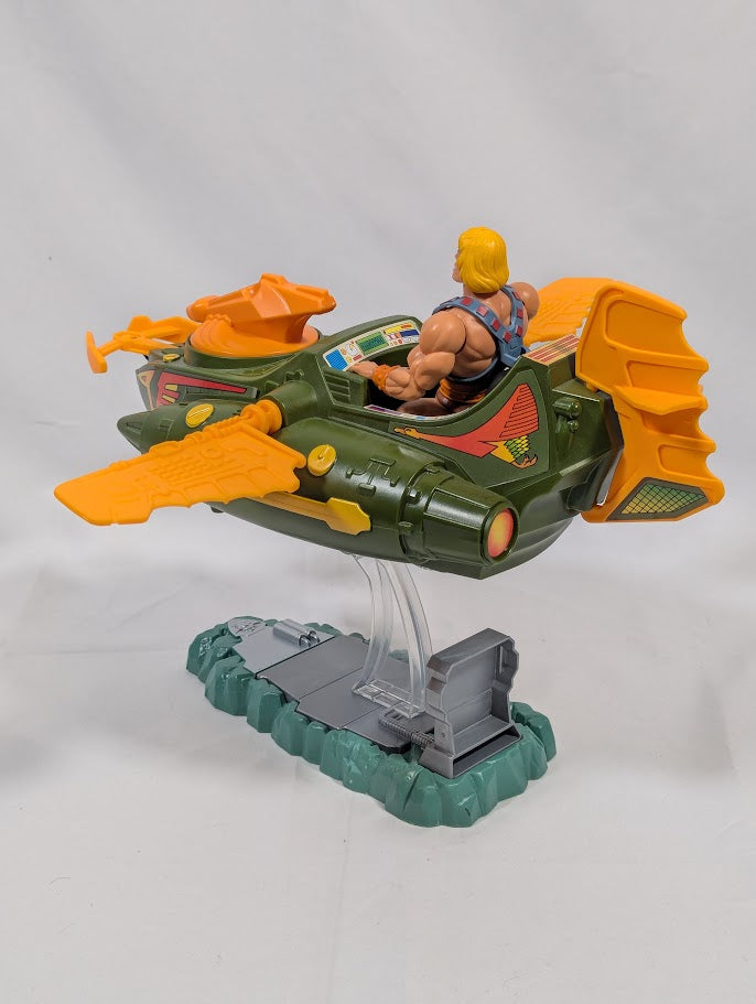 Masters of the Universe Origins 2020 Wind Raider & He-Man Action Figure (No Box)