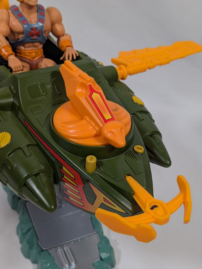 Masters of the Universe Origins 2020 Wind Raider & He-Man Action Figure (No Box)