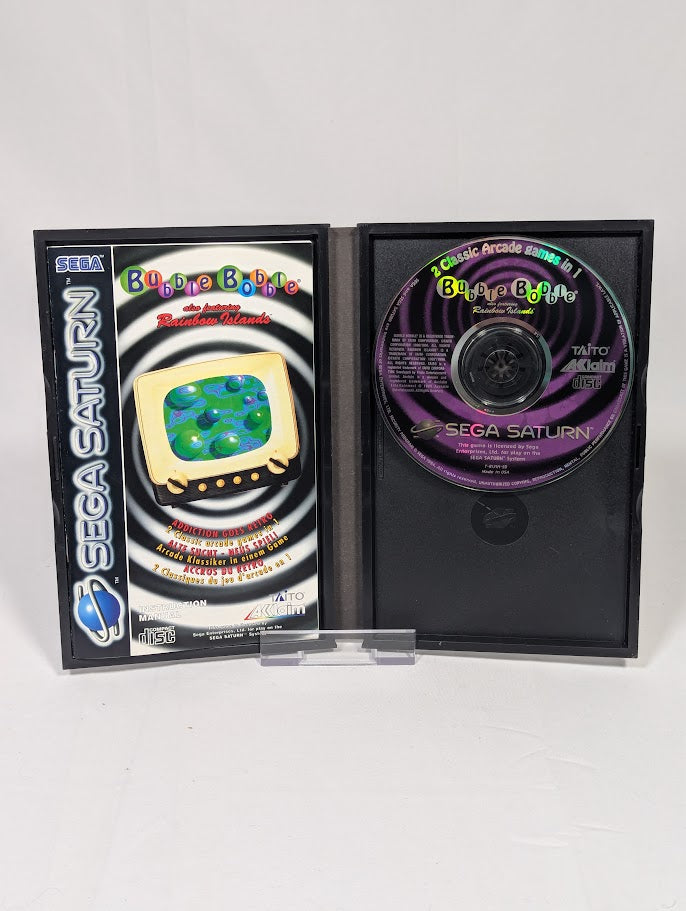 Bubble Bobble also featuring Rainbow Islands Sega Saturn