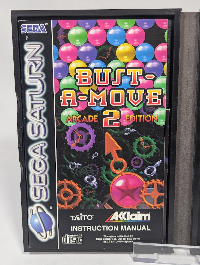 Bust-a-Move 2 (Puzzle Bobble 2) Sega Saturn