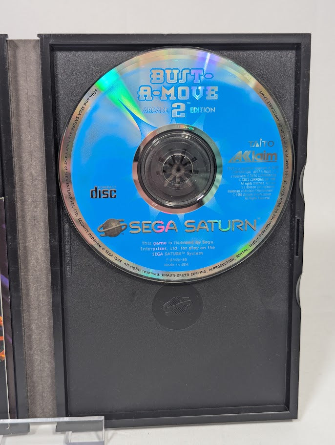 Bust-a-Move 2 (Puzzle Bobble 2) Sega Saturn