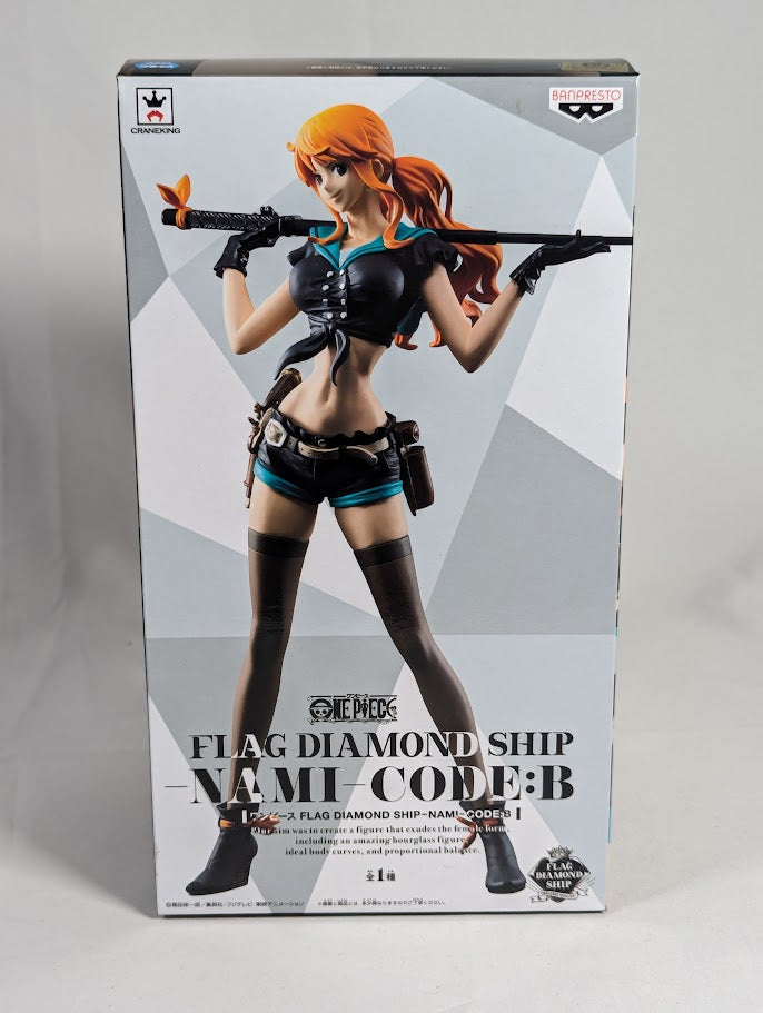 One Piece Nami Flag Diamond Ship Statue