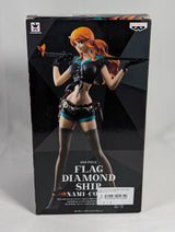 One Piece Nami Flag Diamond Ship Statue