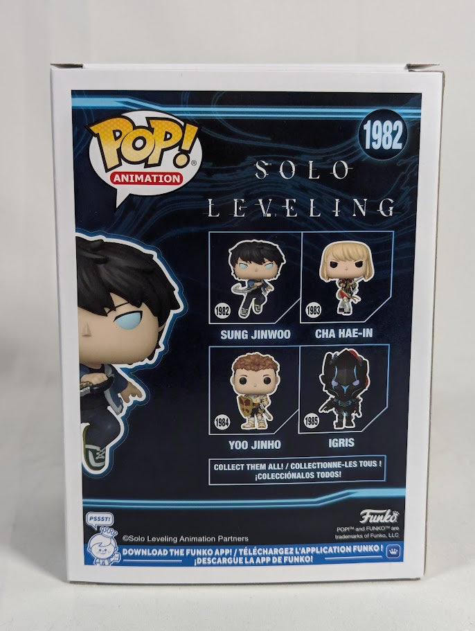 Solo Leveling Sung Jinwoo (Chase) Funko Pop! Vinyl Figure #1982