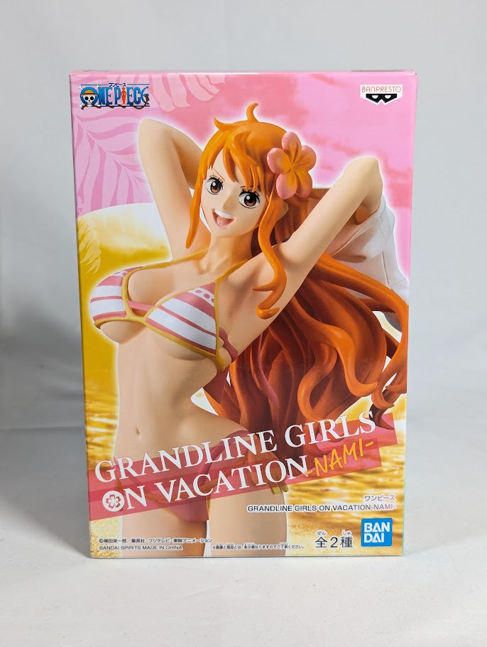 One Piece Nami Grandline Girls on Vacation Statue