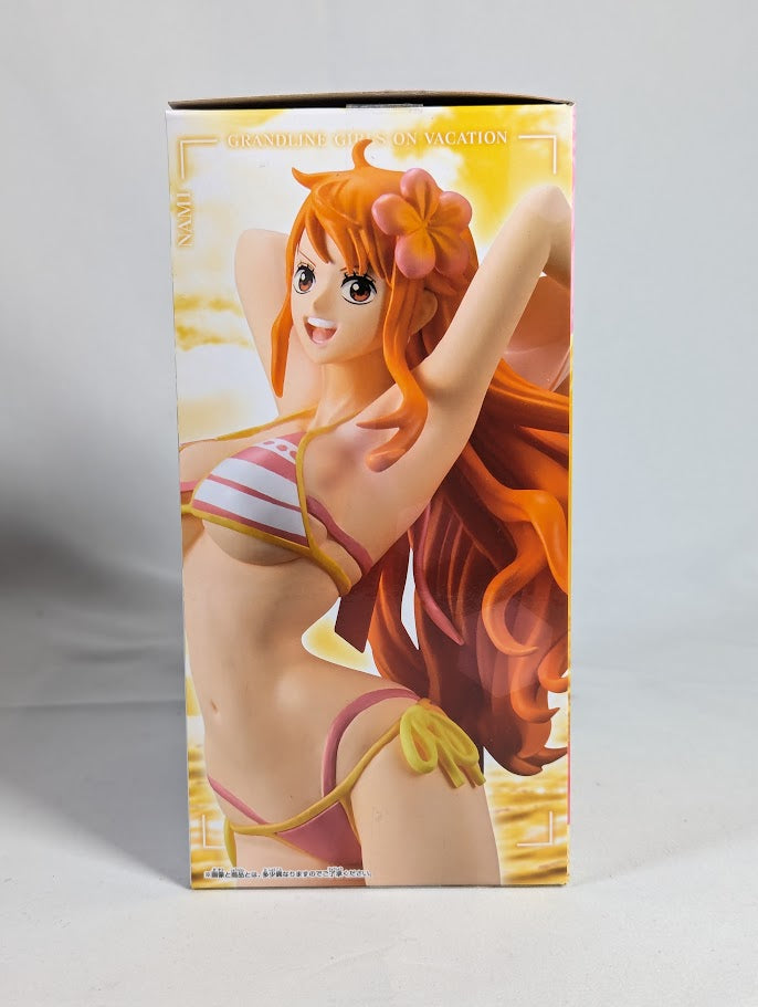 One Piece Nami Grandline Girls on Vacation Statue