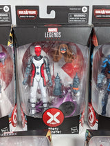 Marvel Legends Tri Sentinel Build a Figure Complete Set of Action Figures