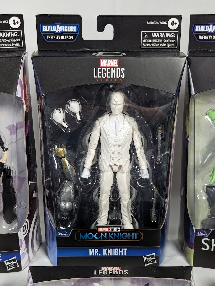 Marvel Legends Infinity Ultron Build a Figure Set of Action Figures (Missing Bonus Moon Knight Figure)