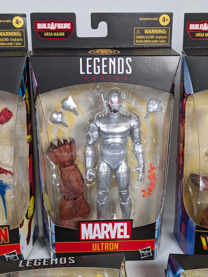 Marvel Legends Ursa Major Build a Figure Complete Set of Action Figures